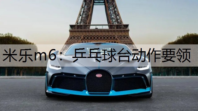 米乐m6：乒乓球台动作要领