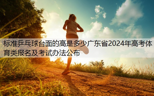 标准乒乓球台面的高是多少广东省2024年高考体育类报名及考试办法公布