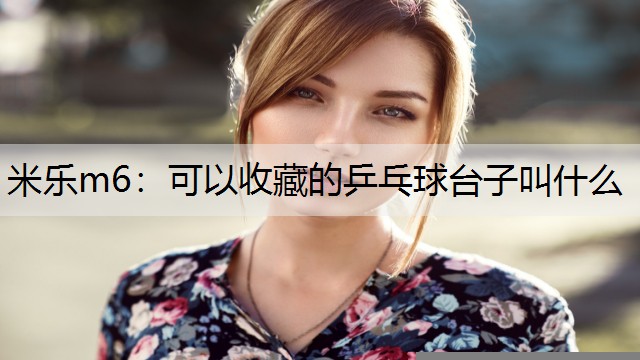 可以收藏的乒乓球台子叫什么